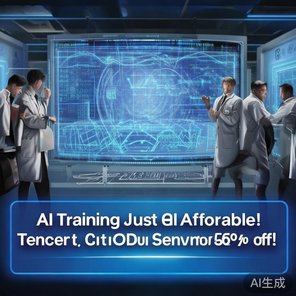 AI训练成本太高？腾讯云GPU服务器限时特惠立省50%