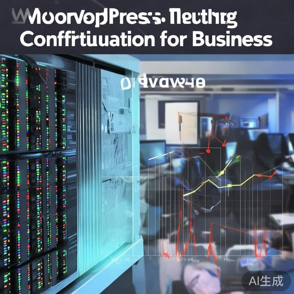 企业建WordPress用什么服务器配置？高并发场景如何选型才能避免卡顿和宕机？