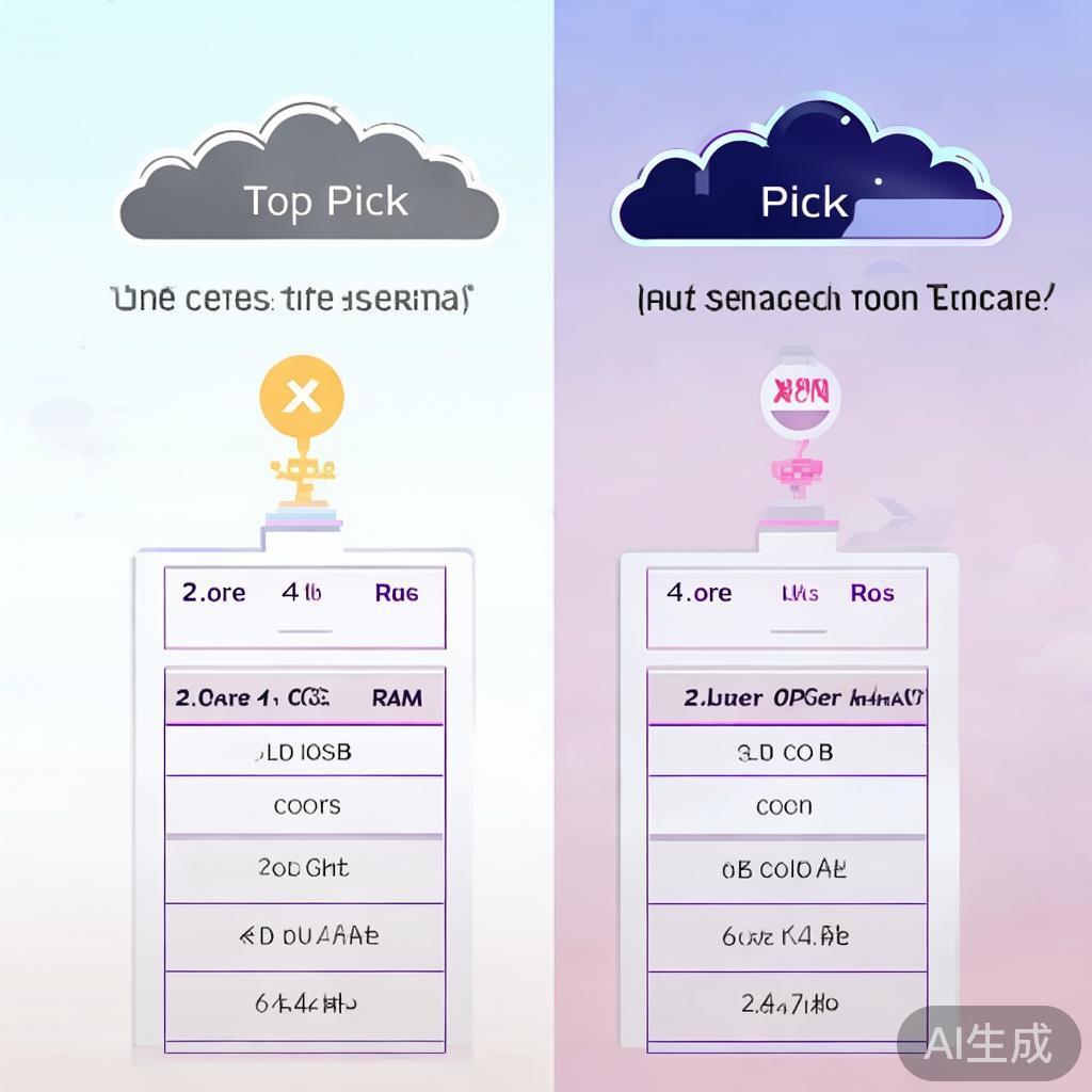 云服务器部署配置怎么选才不浪费？2核4G还是4核8G更划算？腾讯云哪种机型性价比最高