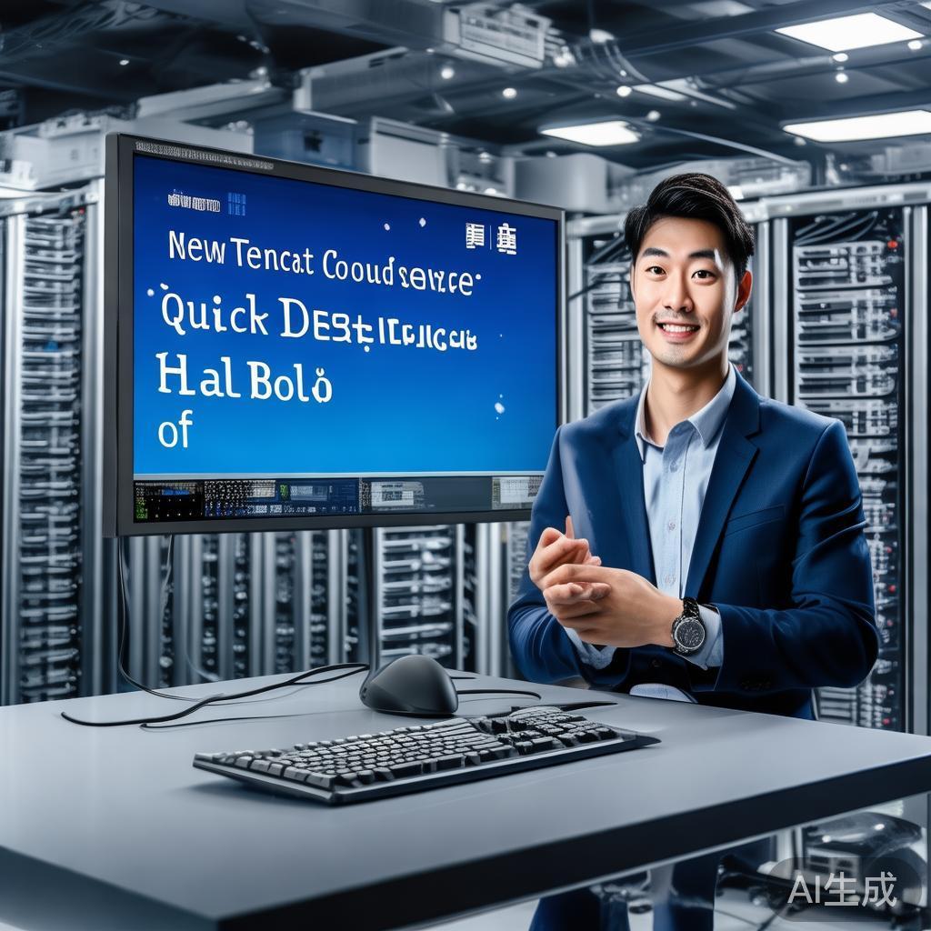 新购腾讯云服务器如何快速部署Halo博客？