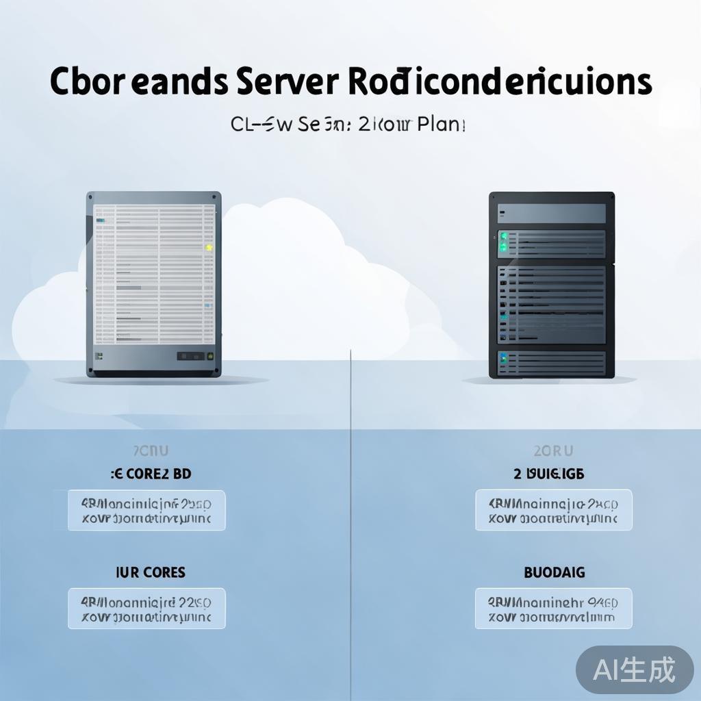 新手建站选什么云服务器配置？2核2G还是2核4G？带宽怎么选？