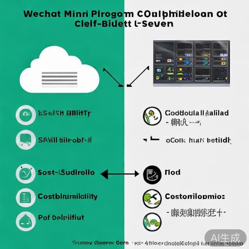 微信小程序云开发和自建服务器区别对比：怎么选才不踩坑？