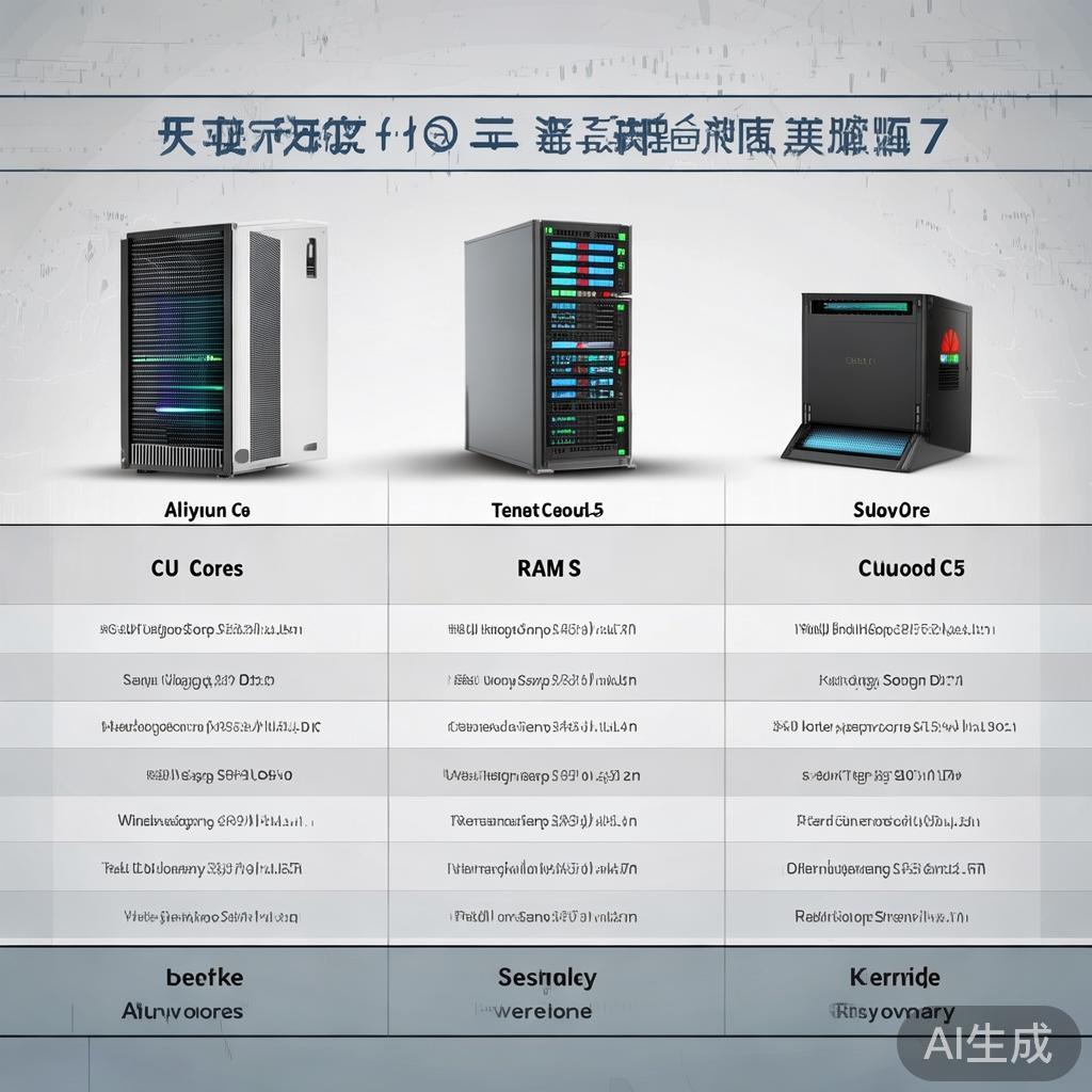 4核8G企业级云服务器怎么选？阿里云C6、腾讯云S5、华为云C7配置深度解析